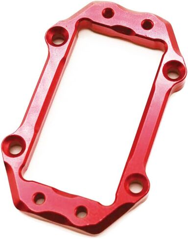 Alloy Steering Servo Mount Set for Arrma Typhon 6S BLX Kraton 6S BLX Outcast 6S BLX Notorious 6S BLX Mojave 6S BLX Talion 6S BLX Fireteam 6S BLX Upgrade Parts Replacement for AR320430 (Red) in Saudi Arabia