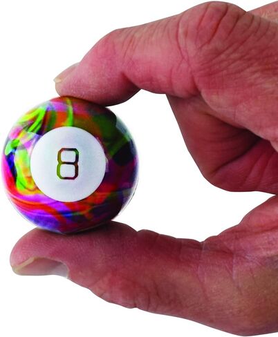 World's Smallest Magic 8 Ball Tie Dye, Multi, Model:5140 in Saudi Arabia
