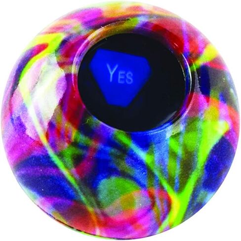 World's Smallest Magic 8 Ball Tie Dye, Multi, Model:5140 in Saudi Arabia