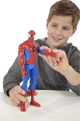 Hasbro Marvel Ultimate Spider-man Titan Hero Series Spider-man Figure, 12-Inch in Saudi Arabia
