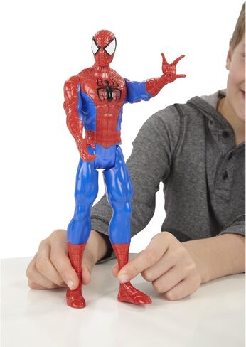Hasbro Marvel Ultimate Spider-man Titan Hero Series Spider-man Figure, 12-Inch in Saudi Arabia
