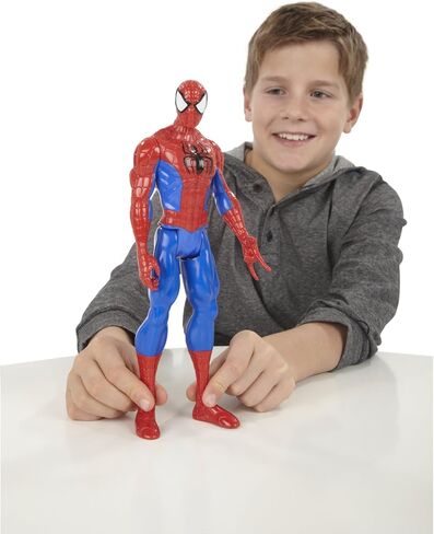 Hasbro Marvel Ultimate Spider-man Titan Hero Series Spider-man Figure, 12-Inch in Saudi Arabia