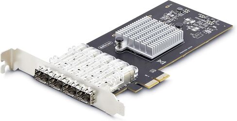 StarTech.com 1-Port GbE SFP Network Card, PCIe 2.1 x1, Intel I210-IS, 1GbE Controller, 1000BASE Copper/Fiber Optic, Single-Port Gigabit Ethernet NIC, Desktop/Server Backplanes (P011GI-NETWORK-CARD) in Saudi Arabia