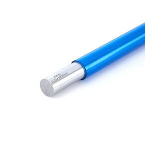 XiKe 1 قطعة 20 مللي متر × 400 مللي متر علبة قضيب فولاذي مقسى مطلي بالكروم قضبان الحركة الخطية عمود قضيب السكك الحديدية الخطية-تسامح متري H8 in Kuwait