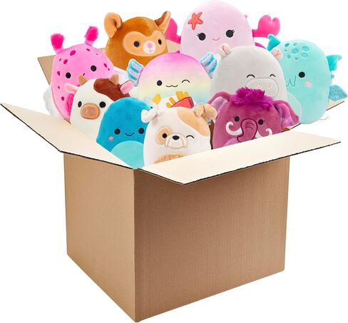 Squishmallows 5-Inch Mini Plush 5-Pack - Snuggle Collection- All Different, Official Jazwares Plush- Collectible Squishy Soft Stuffed Animals Toy- Add to Your Squad- Gift for Kids, Girls & Boys in Saudi Arabia