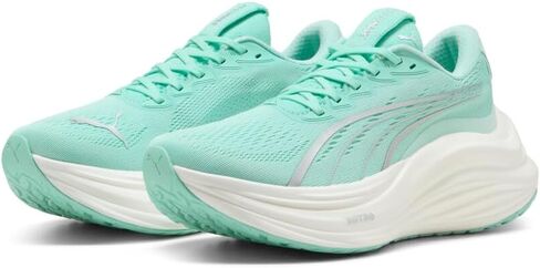 PUMA - Womens Magmax Nitro Shoes, Color Cool Weather/Silver, Size: 8 M US in Saudi Arabia