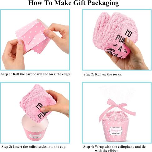 HAPPYPOP Breast Cancer Socks for Women - Chemo Survivor Comfort Gifts For Cancer Patients in Saudi Arabia