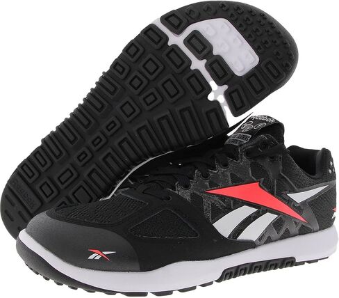 Reebok Men's Nano 2.0 Sneaker, Grey 1/Unleashed Green/Lime, 9.5 in Saudi Arabia
