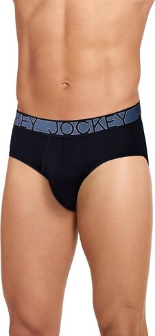 Jockey Men's Underwear Active Microfiber Brief - 3 Pack in Kuwait