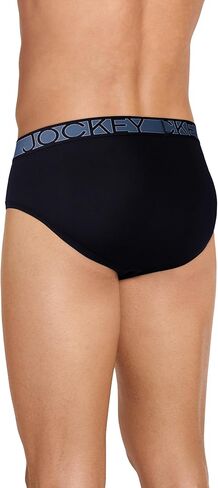 Jockey Men's Underwear Active Microfiber Brief - 3 Pack in Kuwait