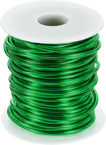 Harfington 10 Gauge Aluminium Craft Wire 2.5mm 65.5ft مرنة قابلة للانحناء مجوهر in Kuwait