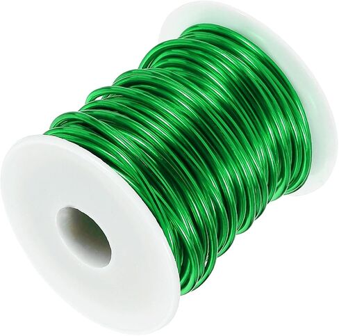 Harfington 10 Gauge Aluminium Craft Wire 2.5mm 65.5ft مرنة قابلة للانحناء مجوهر in Kuwait