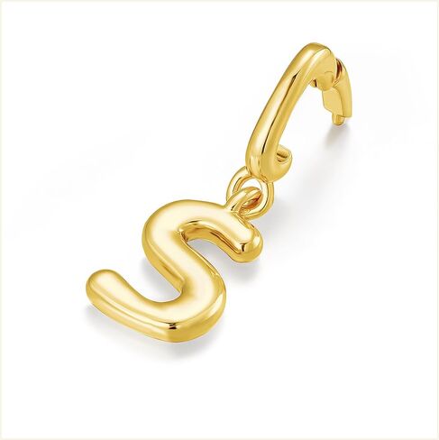 OVRUNS Initial Charm for Women,Letter Bracelet Necklace Charms Alphabet Pendant Charms With Clasp in Kuwait