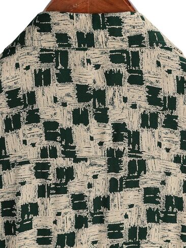 Mens Hawaiian Shirts Short Sleeve Casual Button Down Summer Shirts Floral Beach Vacation Tropical Shirts in Kuwait