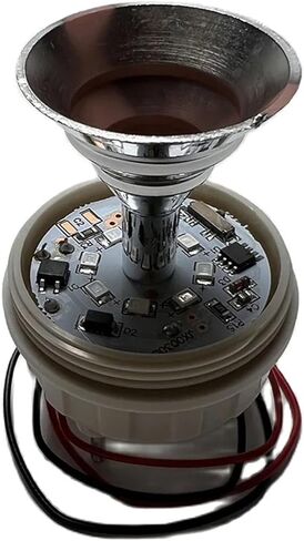 12V 24V 110V 220V إشارة صفراء صغيرة وميض دائمًا على ثلاثة أوضاع مصباح LED تحذير (110 فولت) in Kuwait