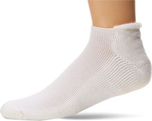 Thorlo G-13 Mens/Womens Golf Rolltop Socks, Black, Large in Saudi Arabia