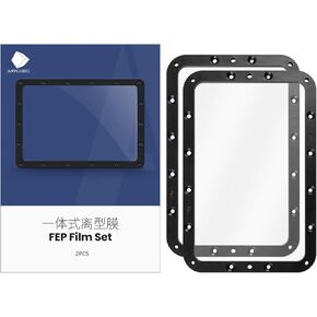 فيلم Photon Mono FEP 173 * 115 مم قطعتان من الراتنج VAT FEP متوافق مع طابعات Anycubic Photon Mono وPhoton Mono 4K وPhoton Ultra وPhoton D2 UV DLP LCD الراتنج ثلاثية الأبعاد - سمك 0.15 مم in Kuwait