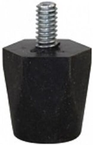 Adjustable Rubber Bumper Feet, Levelers, 1/4-20 Thread, Solid Rubber in Saudi Arabia