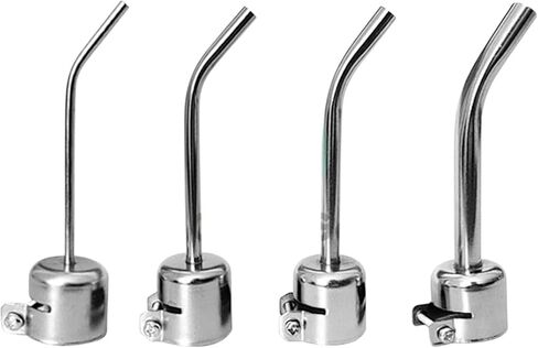 4Pcs Bga 850 Series Compatible with Multiple Devices Hot Air Nozzle Extension Elbow Desoldering Station with Nozzle Bga Compatible with Multiple Devices 3Mm 5Mm 6Mm 8Mm in Saudi Arabia