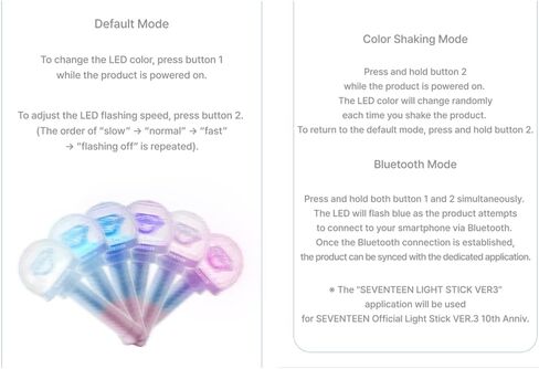 Seventeen Official Light Stick VER.3 10th Anniversary in Kuwait