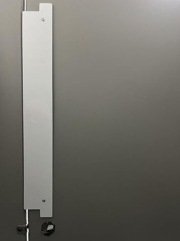 StallPlus Restroom Privacy Gap Guard | Improves Privacy in Restroom Stalls | Eliminates Gaps at Restroom Stall Doors & Corners | 4pack (White) in Kuwait