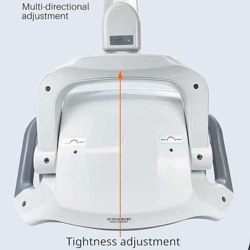 Ceiling Mounted Dental Lamp, Dental Shadowless Light with 6 LED Lights, Color Temp 3500-5500K Adjustable, 3 Axises Movement Flexible, Fit 22/26mm Port, for Dental Chair, Surgery Department in Saudi Arabia