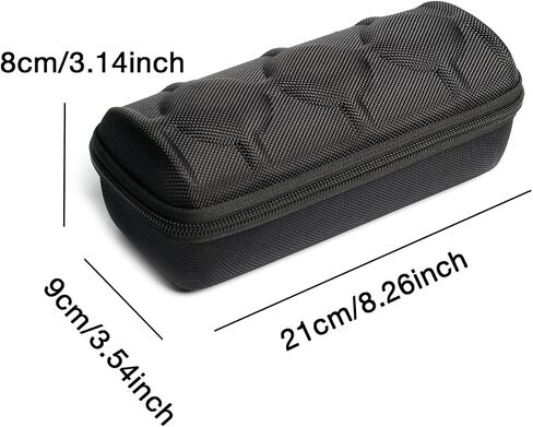Vintage Watch Travel Case for Men Women, 12 Slots Hard Watch Carry Case Travel Watch Box With Soft Shockproof Pillow, Portable Travel Watch Roll for Wristwatches and Smart Watches Black in Kuwait