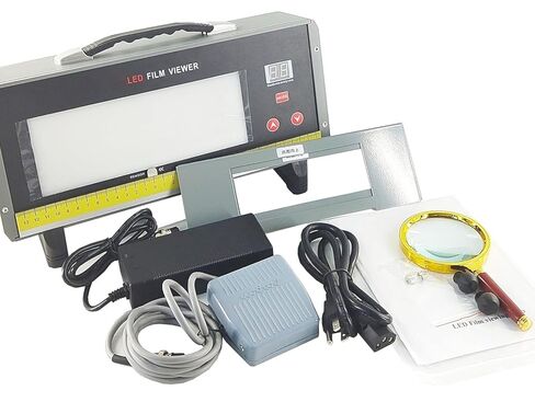 عارض الأفلام الشعاعية الصناعية للأشعة السينية LED LED Industrial Filmer Maximum Luminance 193000CD/M² (600000Lux) كثافة الفيلم <5.0 درجة حرارة اللون 8000K in Kuwait