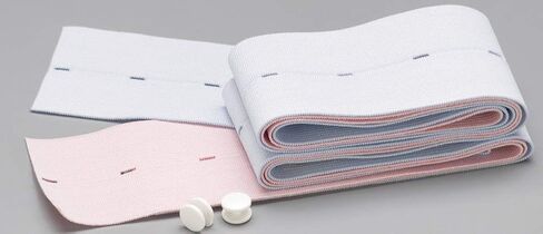 حزام مراقبة Medichoice ، الجنين ، البوليستر ، 2 3/8 بوصة ، وردي/أزرق ، 1314224221 (حالة 100) in Kuwait