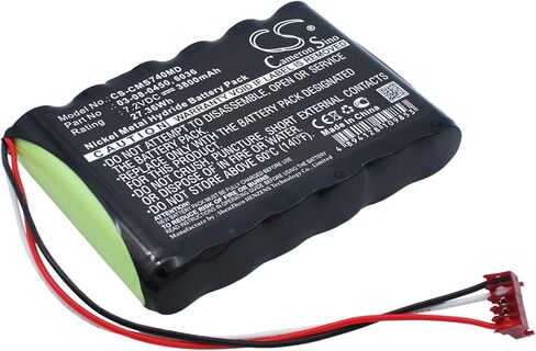 03-08-0450 Vital Signs 03080450 7.2v 3800mAh Ni-MH Battery Pack 750 740 940X 730 740 750 120336 6036 Medical Systems Monitor Cas NIBP in Saudi Arabia