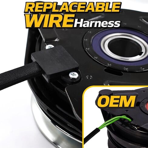 HD Switch High Torque 175ftlbs (OEM 150) Solid Steel Billet Pulley Electric PTO Clutch 1686881SM for Simplicity Legacy AGCO Murray Lawn Garden Tractor in Kuwait