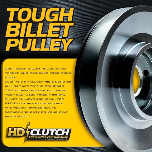 HD Switch High Torque 175ftlbs (OEM 150) Solid Steel Billet Pulley Electric PTO Clutch 1686881SM for Simplicity Legacy AGCO Murray Lawn Garden Tractor in Kuwait