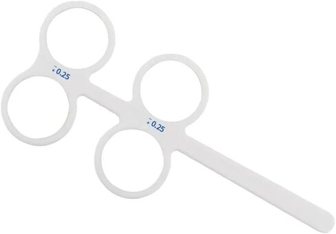Plastic Optical Flip-Flop Occluder Eye Trainer, 4 Lenses, Optometric Equipment (ZP1.75) in Saudi Arabia
