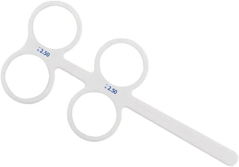 Plastic Optical Flip-Flop Occluder Eye Trainer, 4 Lenses, Optometric Equipment (ZP1.75) in Saudi Arabia