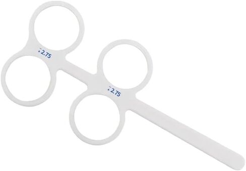 Plastic Optical Flip-Flop Occluder Eye Trainer, 4 Lenses, Optometric Equipment (ZP1.75) in Saudi Arabia