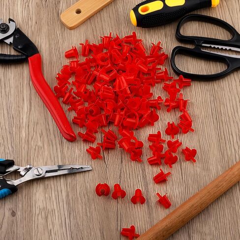 100pcs 02-55035 Anti-Short Bushing, 5/16 Inch FMC Electrical Cable Bushing Red Head Electrical Wire Connectors for 14/2-12/2 Cable in Saudi Arabia