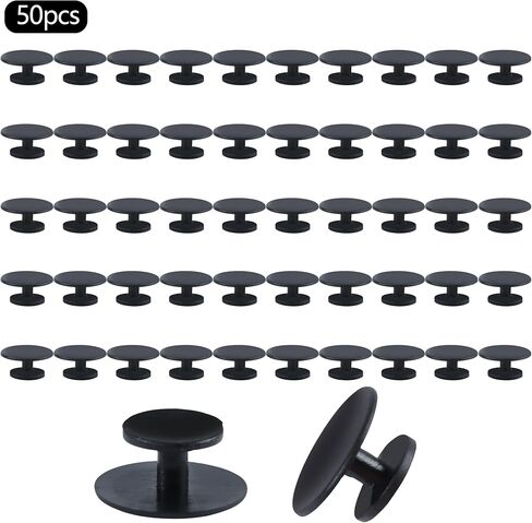 50pcs 15mm سحر ظهور لحقيبة Bogg ، ملحق Bit Bit for DIY سحر إدراج الخاص بك ، وظهر الأزرار المتوافقة مع حمل الشاطئ المطاطي ، يرجى قياس حجم الفتحة (أبيض) in Kuwait