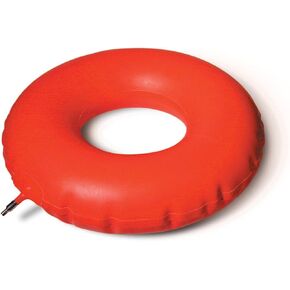 Medpro مطاط قابلة للنفخ وسادة حلقة غير صالحة ، 16 بوصة ، مركز الحلقة المفتوحة يساعد على توزيع الوزن بالتساوي ، والجلوس بشكل مريح لفترات طويلة من الزمن in Kuwait