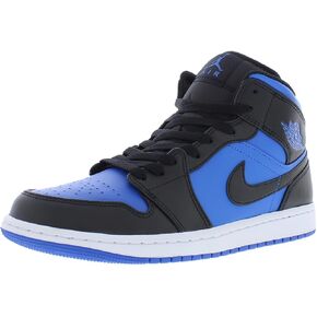 Air Jordan 1 Mid Men's Shoes (DQ8426-001 ، Black/White/Iron Gray) الحجم 11.5 in Kuwait