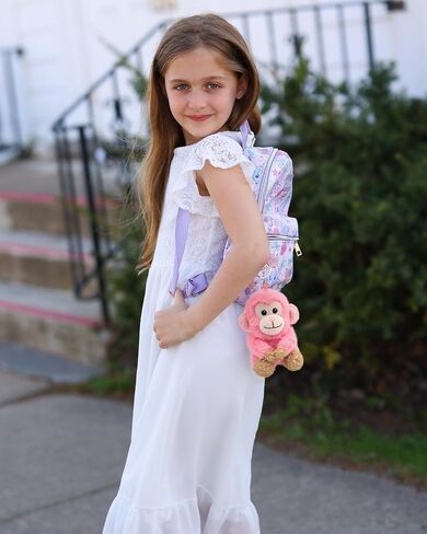 Stelle لطيف الكرة اللينة القطيفة سلسلة مفاتيح لحقائب الظهر kawaii fuzzy الوردي كيس سحر soft keychain هدايا للبنات in Kuwait