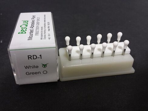 36 Round Mounted White Stone Dental Stone Polishing in Saudi Arabia
