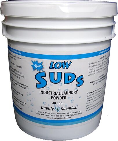 Low Suds Industrial Powdered Laundry Detergent 40lbs. in Saudi Arabia