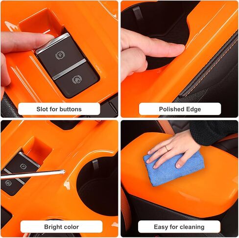 4pcs Front & Rear Window Lift Trim Switch Button Panel Covers, Window Car Glass Lift Switch Decorative Cover, Compatible with Ford Ranger 2023 2024 in Kuwait