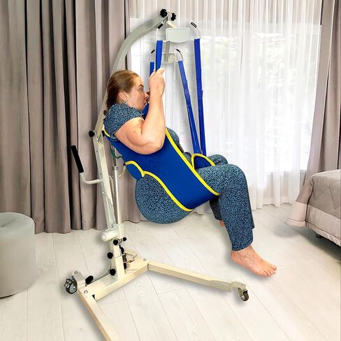 Padded Lift Sling for Toileting with Color-Coded Lifting Straps, Transfer Sling for Elderly Individuals, Post-Surgery Patients and People with Disabilities, Toilet Assist Devices (Small) in Saudi Arabia