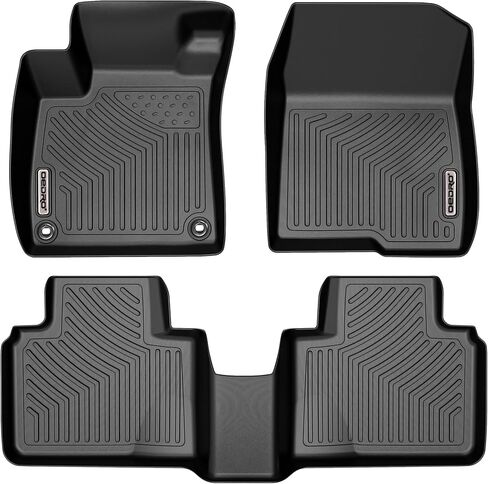 OEDRO Floor Mats Cargo Mats Fit for 2024 2025 Tesla Model 3 Highland, TPE Custom Fit All-Weather Floor Mats & Cargo Liner Set Model 3 Accessories Trunk Car Mats in Saudi Arabia