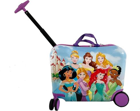 Fast Forward 18" Lilo And Stitch Kids Ride on Luggage-HardShell Rolling Travel Suitcase-Lightweight Ride On Suitcase For Kids in Saudi Arabia