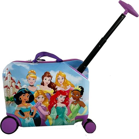 Fast Forward 18" Lilo And Stitch Kids Ride on Luggage-HardShell Rolling Travel Suitcase-Lightweight Ride On Suitcase For Kids in Saudi Arabia