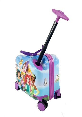 Fast Forward 18" Lilo And Stitch Kids Ride on Luggage-HardShell Rolling Travel Suitcase-Lightweight Ride On Suitcase For Kids in Saudi Arabia