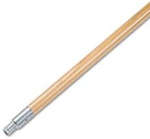 (6 Pack Value Bundle) BWK136 Metal Tip Threaded Hardwood Broom Handle, 1" Dia x 60in Long in Saudi Arabia