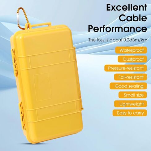 OTDR تشغيل كابل Cable Box SC/APC إلى LC/UPC الوضع المفرد 1000 متر الألياف البصرية OTDR OTDR الحبل الميت Eliminator تمديد الألياف الألياف البصرية بصري أداة in Kuwait
